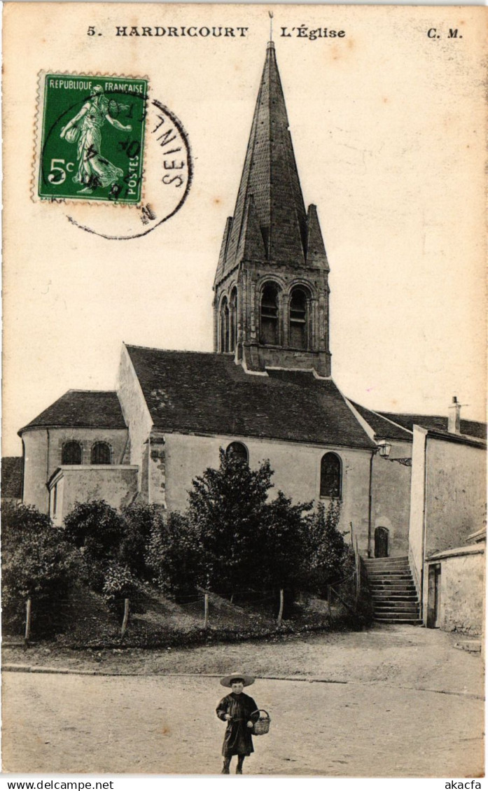 CPA HARDRICOURT - L'Église (359469)