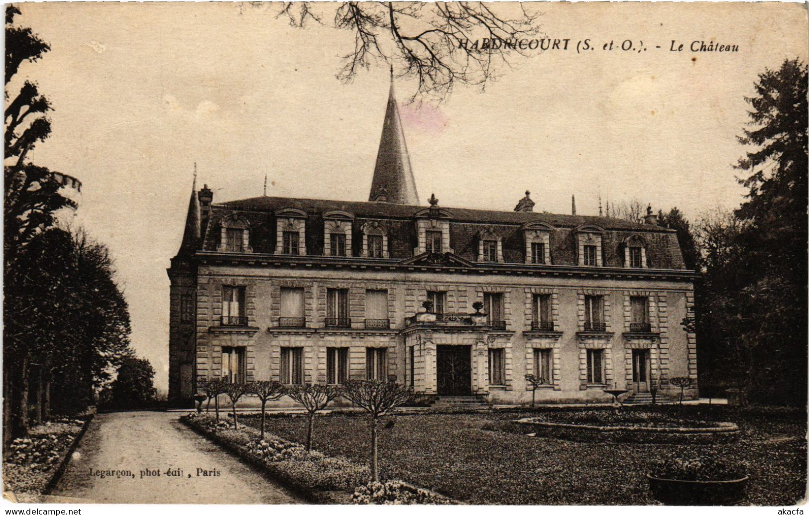 CPA HARDRICOURT Le Chateau (1386253)