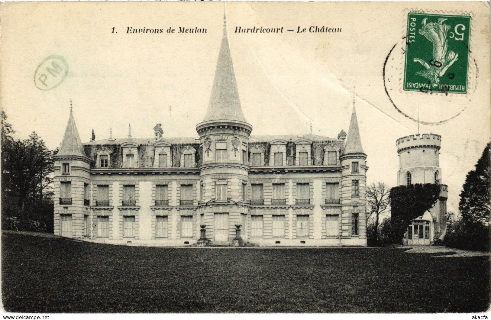 CPA HARDRICOURT Le Chateau (1411885)