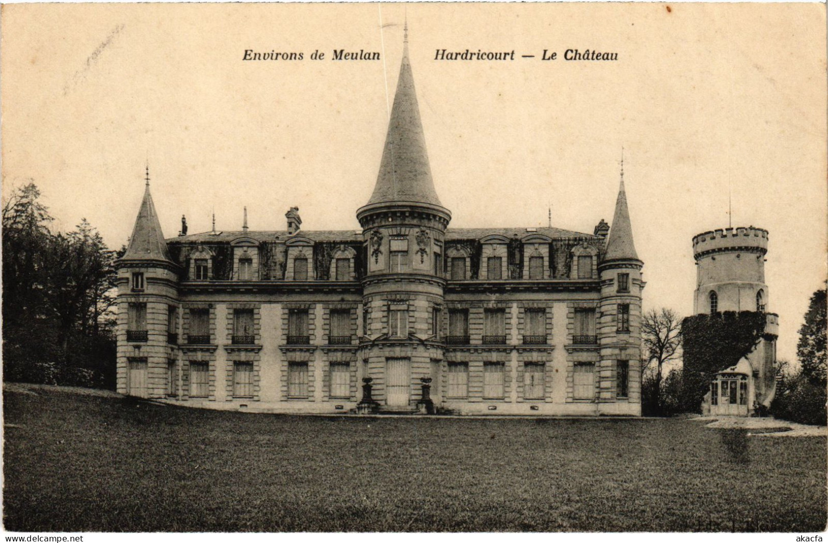 CPA HARDRICOURT Le Chateau (1411886)