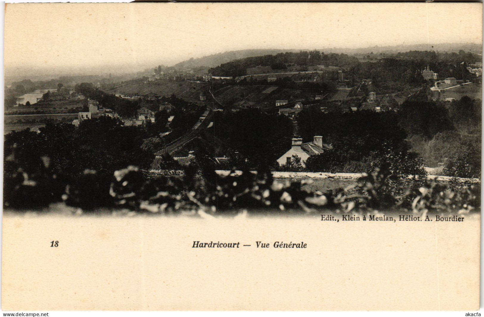 CPA HARDRICOURT Vue Generale (1411900)