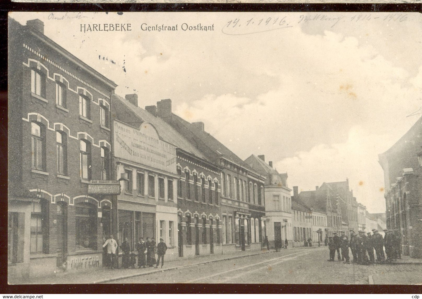 cpa harelbeke   1916