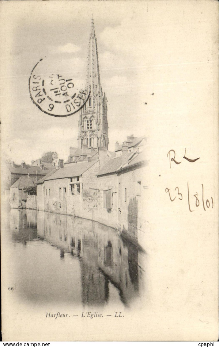 CPA Harfleur L'Eglise