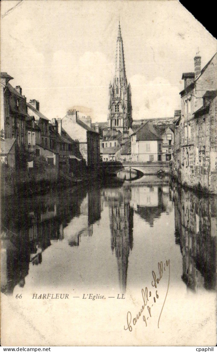 CPA Harfleur L'eglise