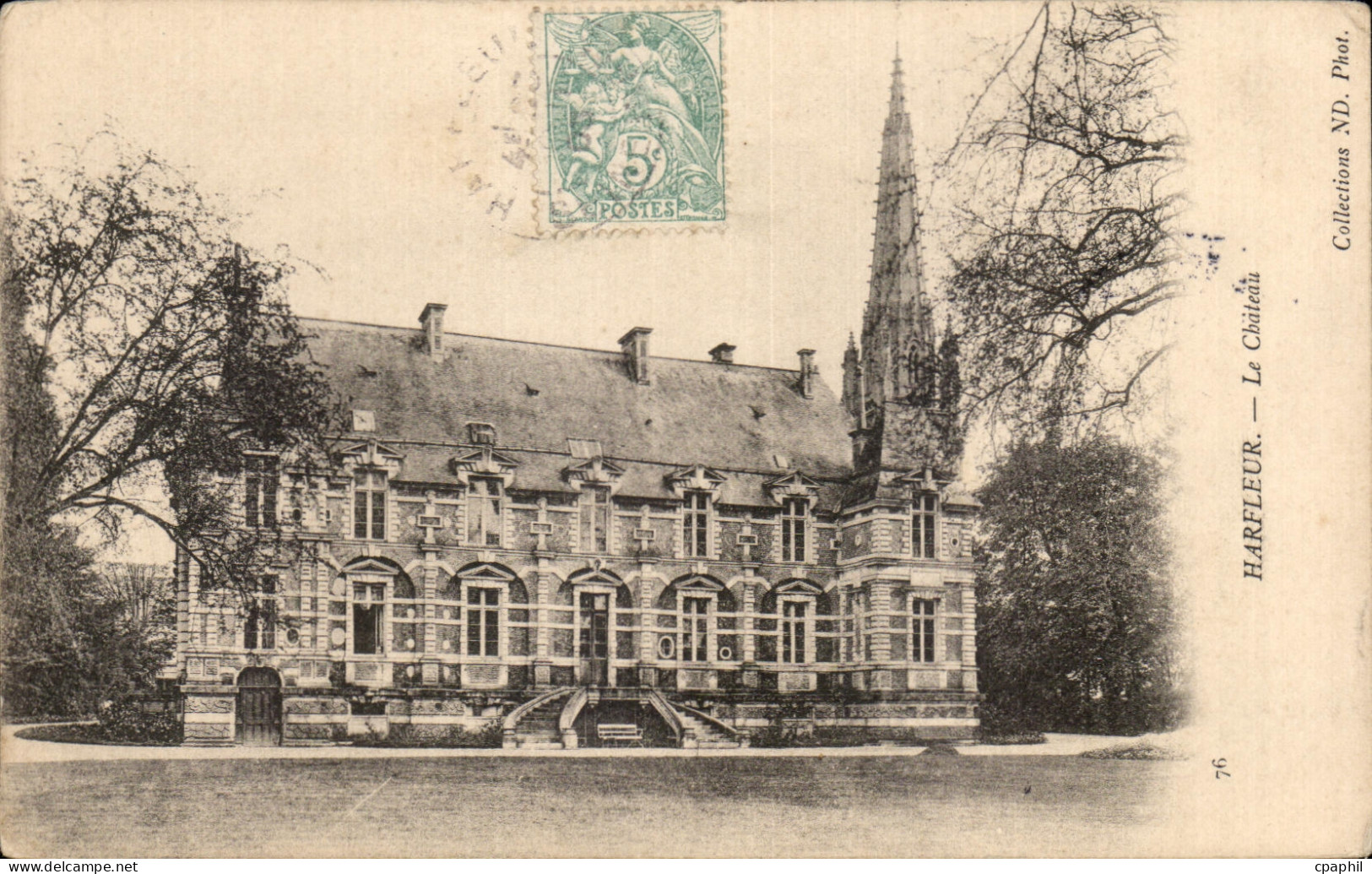 CPA Harfleur Le Chateau