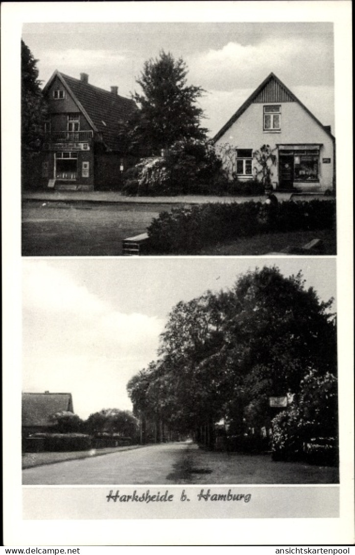 CPA Harksheide Norderstedt Schleswig Holstein, Ortsansichten, Geschäfte