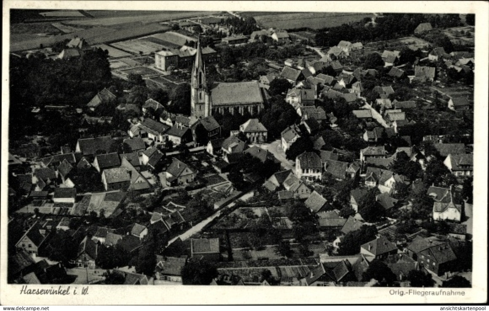 CPA Harsewinkel in Westfalen, Luftbild