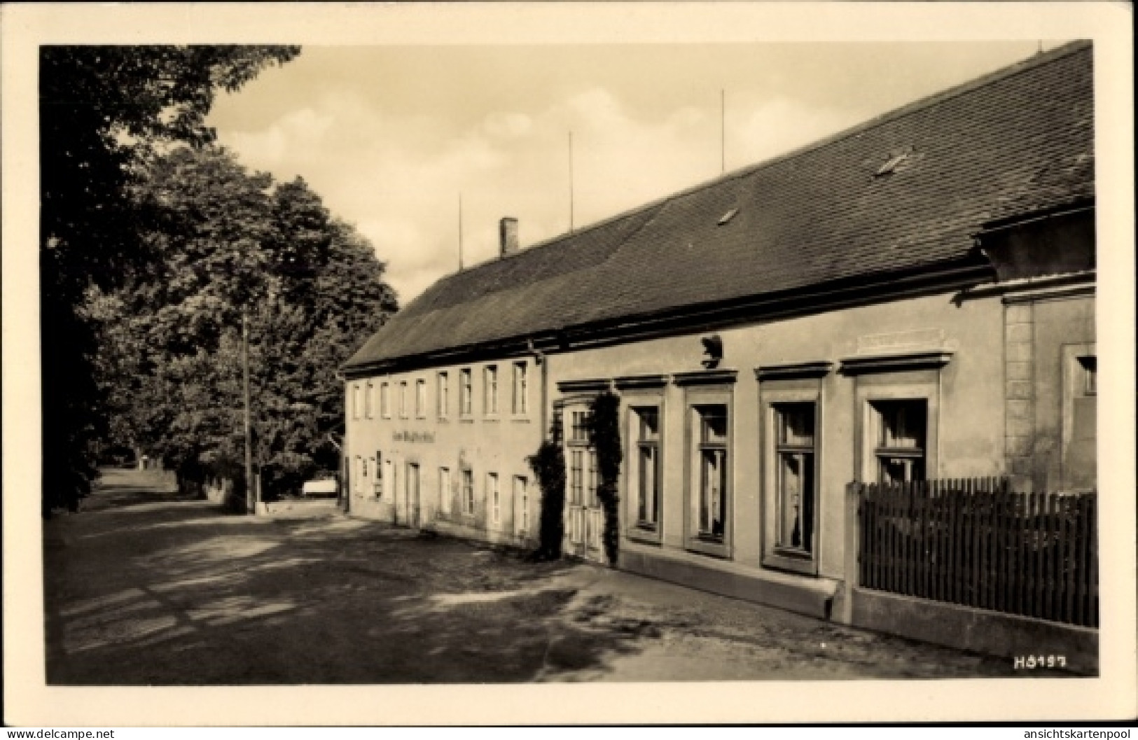 CPA Hartau Zittau in Sachsen, Gaststätte Weißbachtal