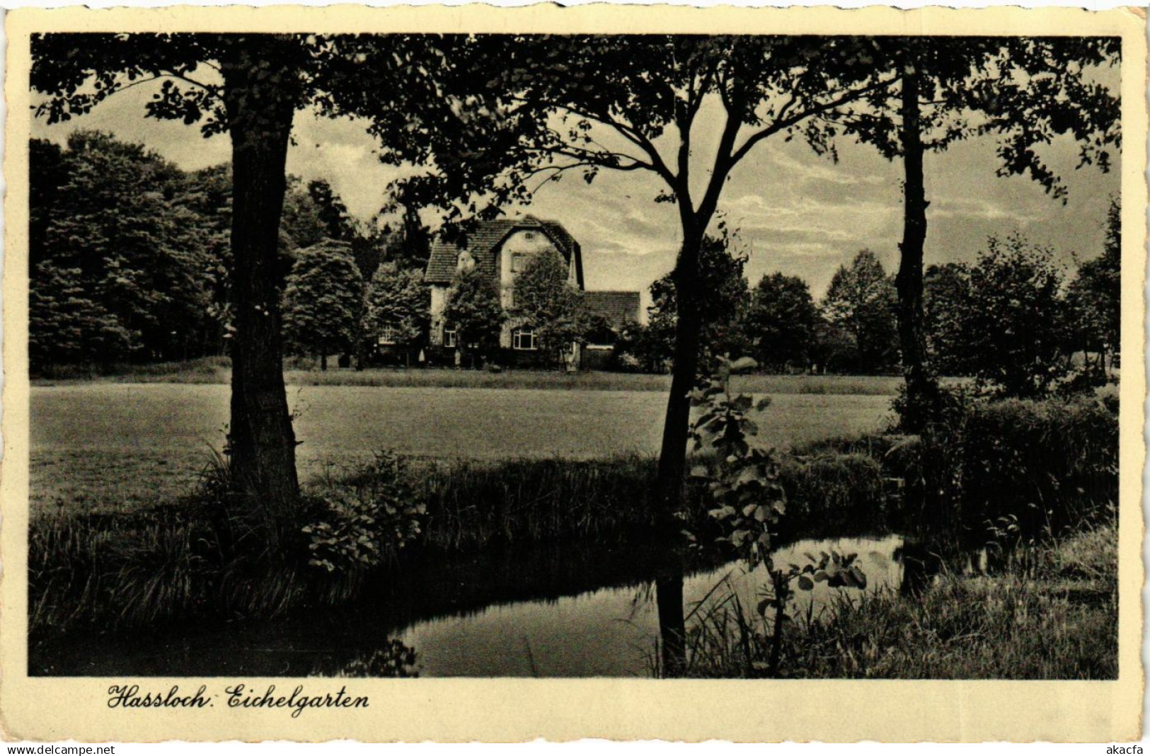 CPA Hassloch Eichelgarten GERMANY (898760)