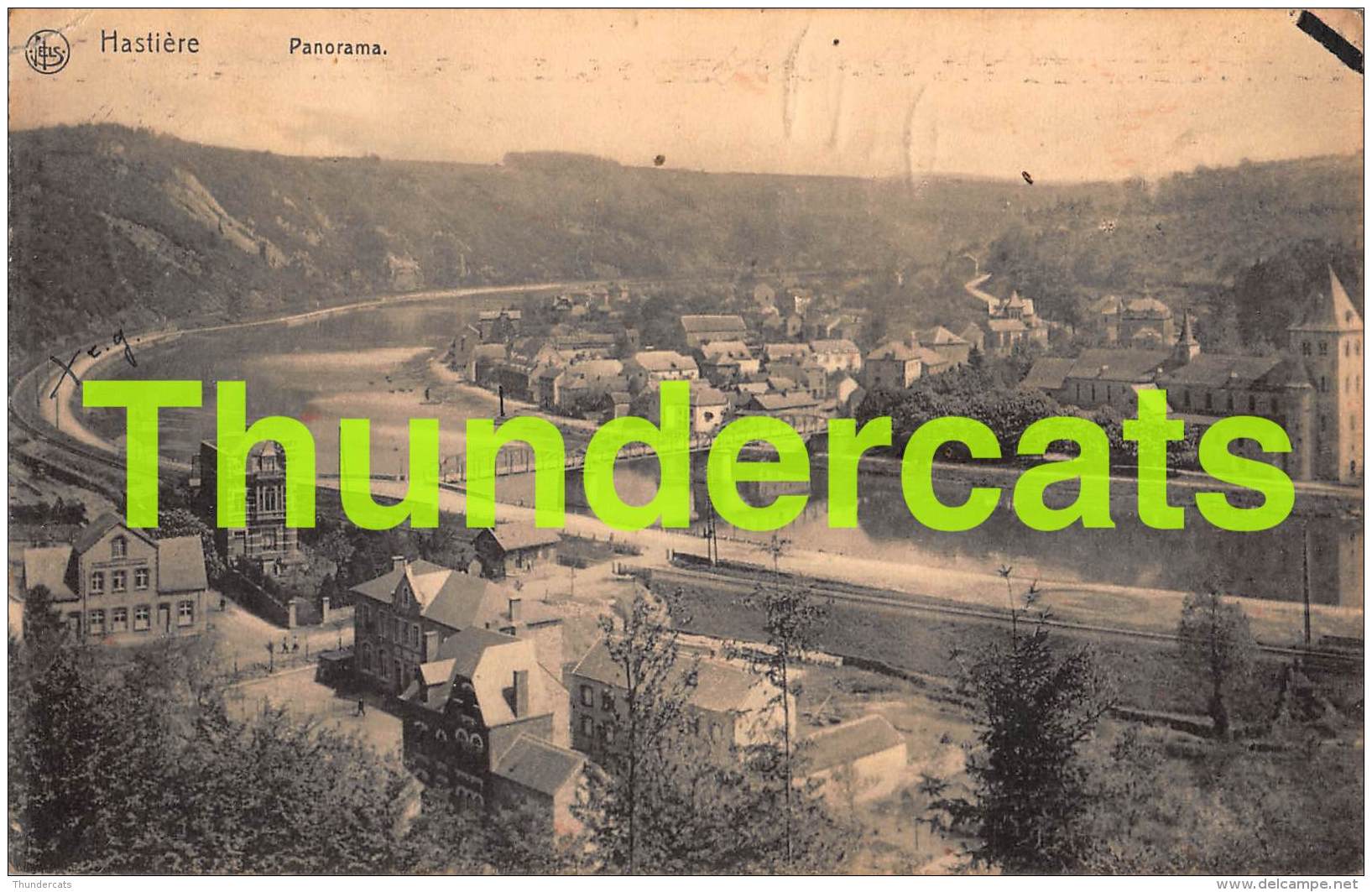 CPA  HASTIERE PANORAMA