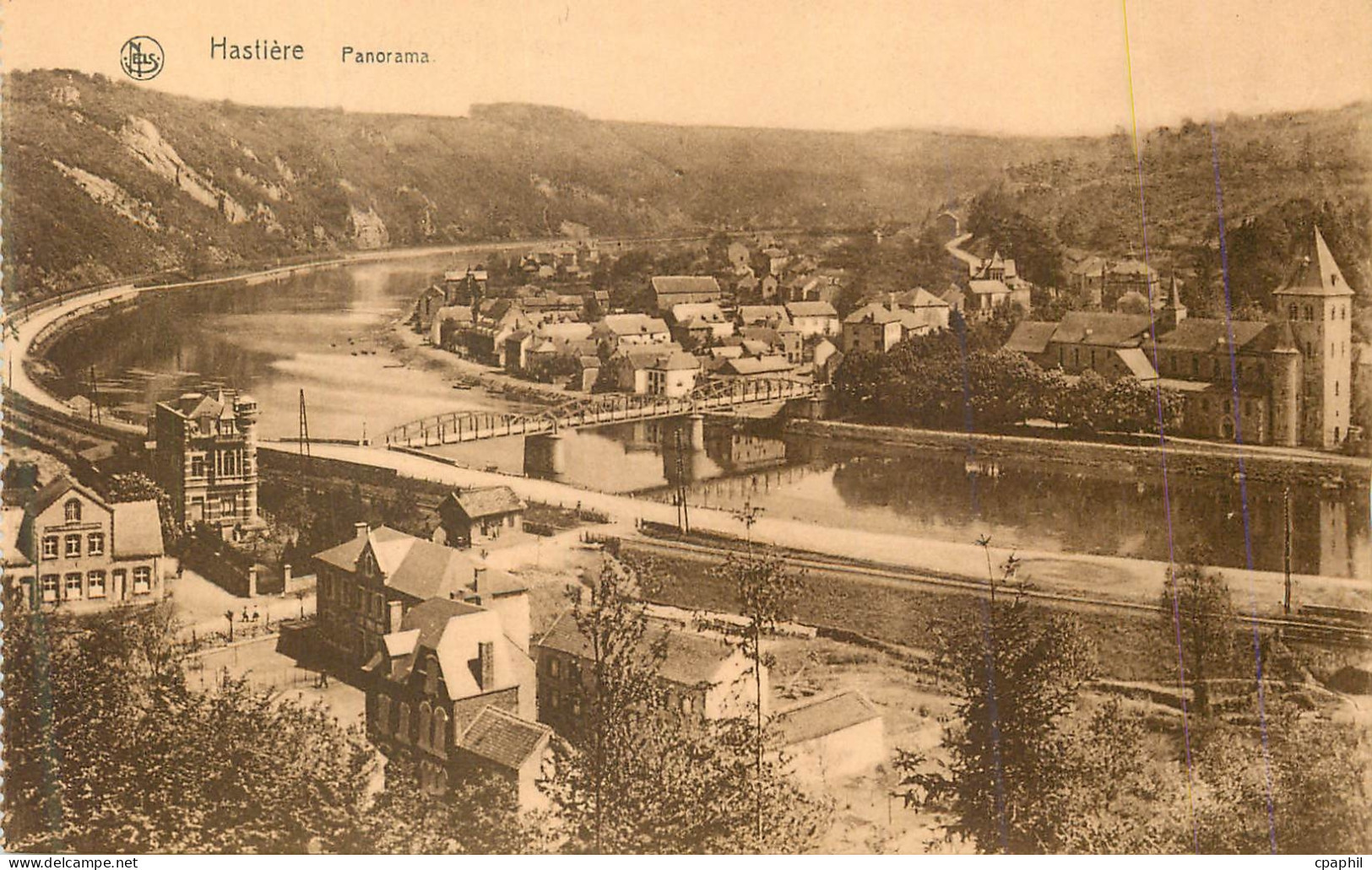 CPA Hastiere Panorama Vues Choisies de la Vallee de la Meuse