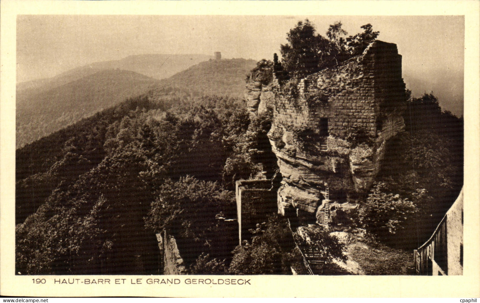 CPA Haut Barr Et Le Grand Geroldseck