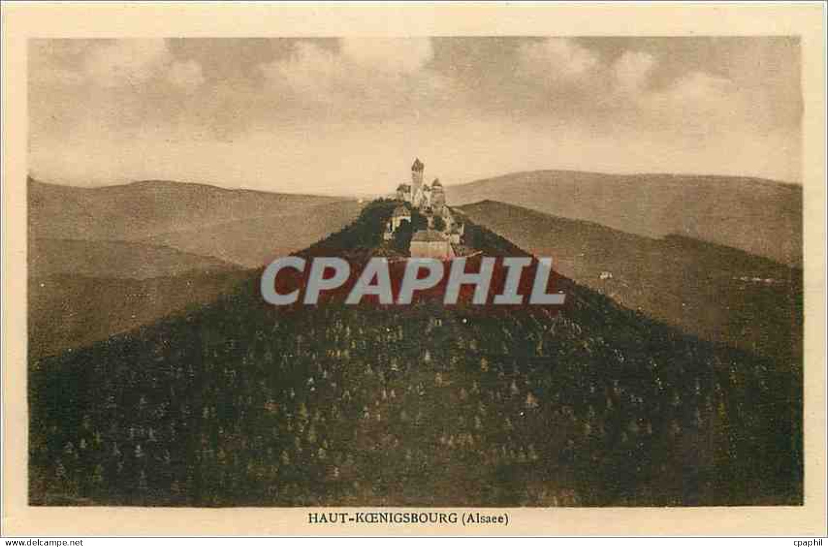 CPA Haut Koenigsbourg Alsace