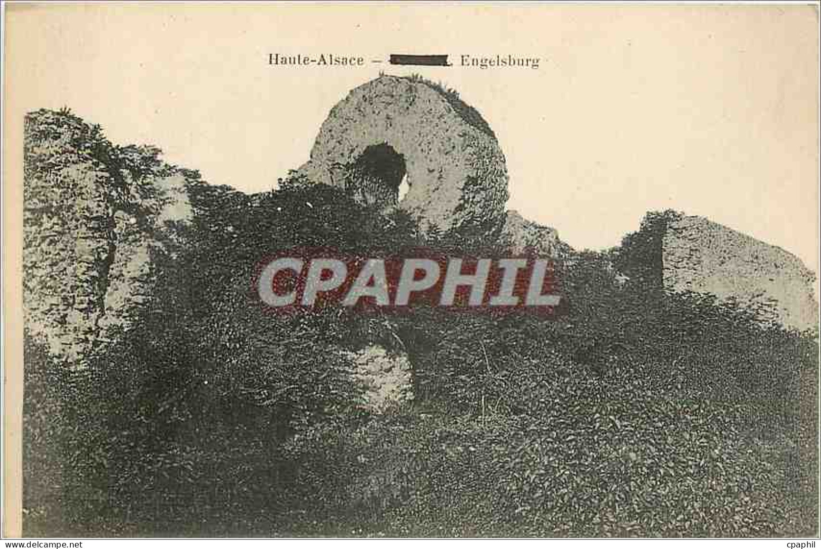 CPA Haute Alsace Engelsburg