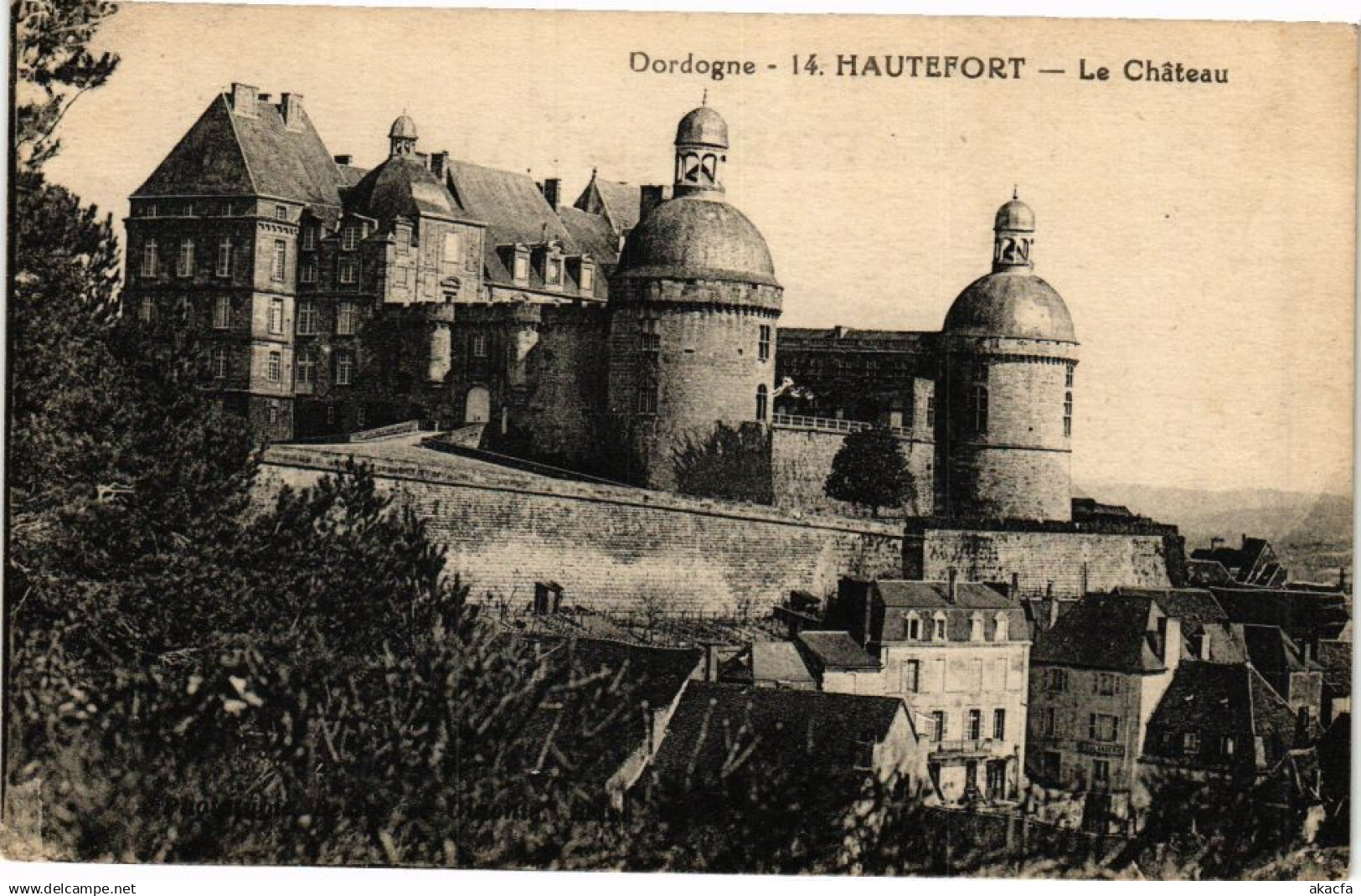 CPA HAUTEFORT-Le Chateau (233699)