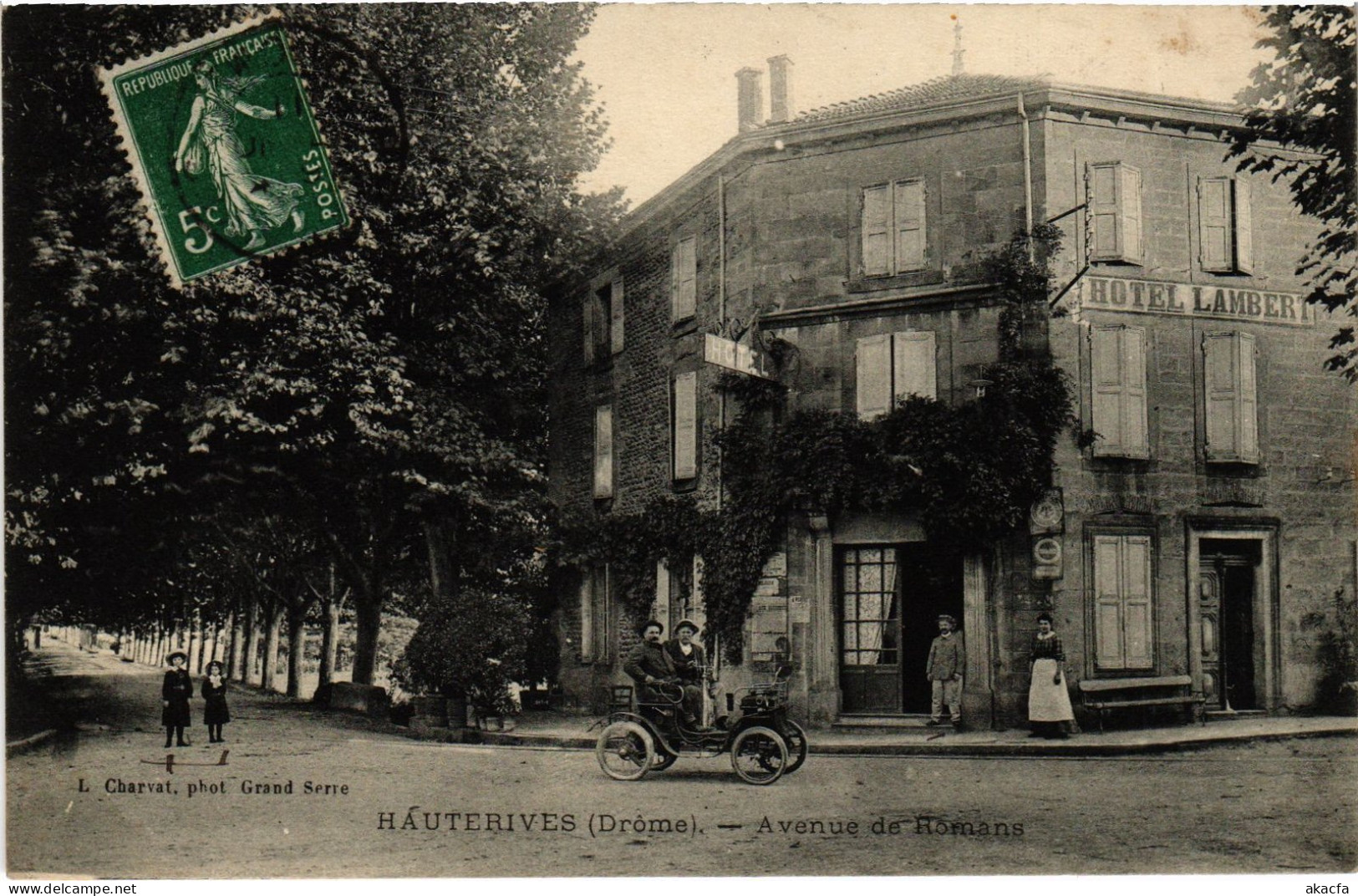 CPA HAUTERIVES - Avenue de ROMANS (369782)