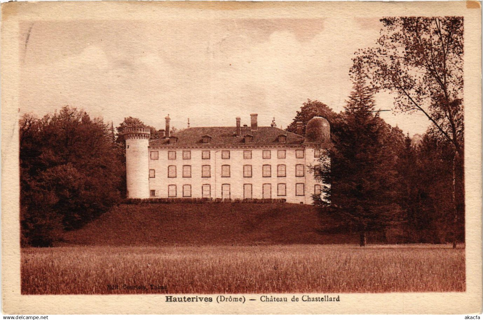 CPA HAUTERIVES - Chateau de Chastellard (369514)