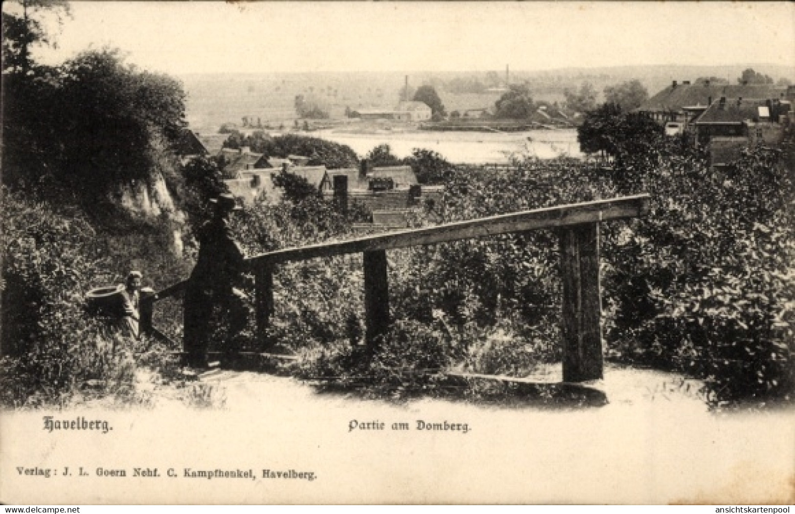 CPA Havelberg in Saxe Anhalt, am Domberg