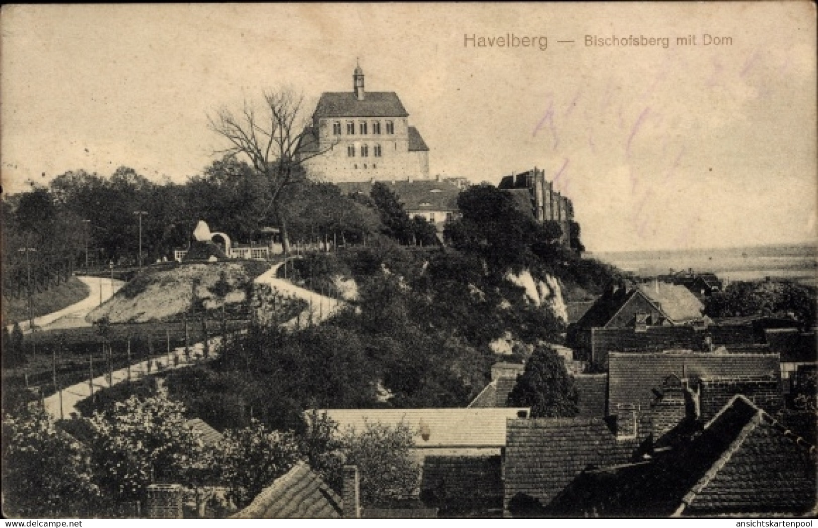 CPA Havelberg in Saxe Anhalt, Bischofsberg, Dom