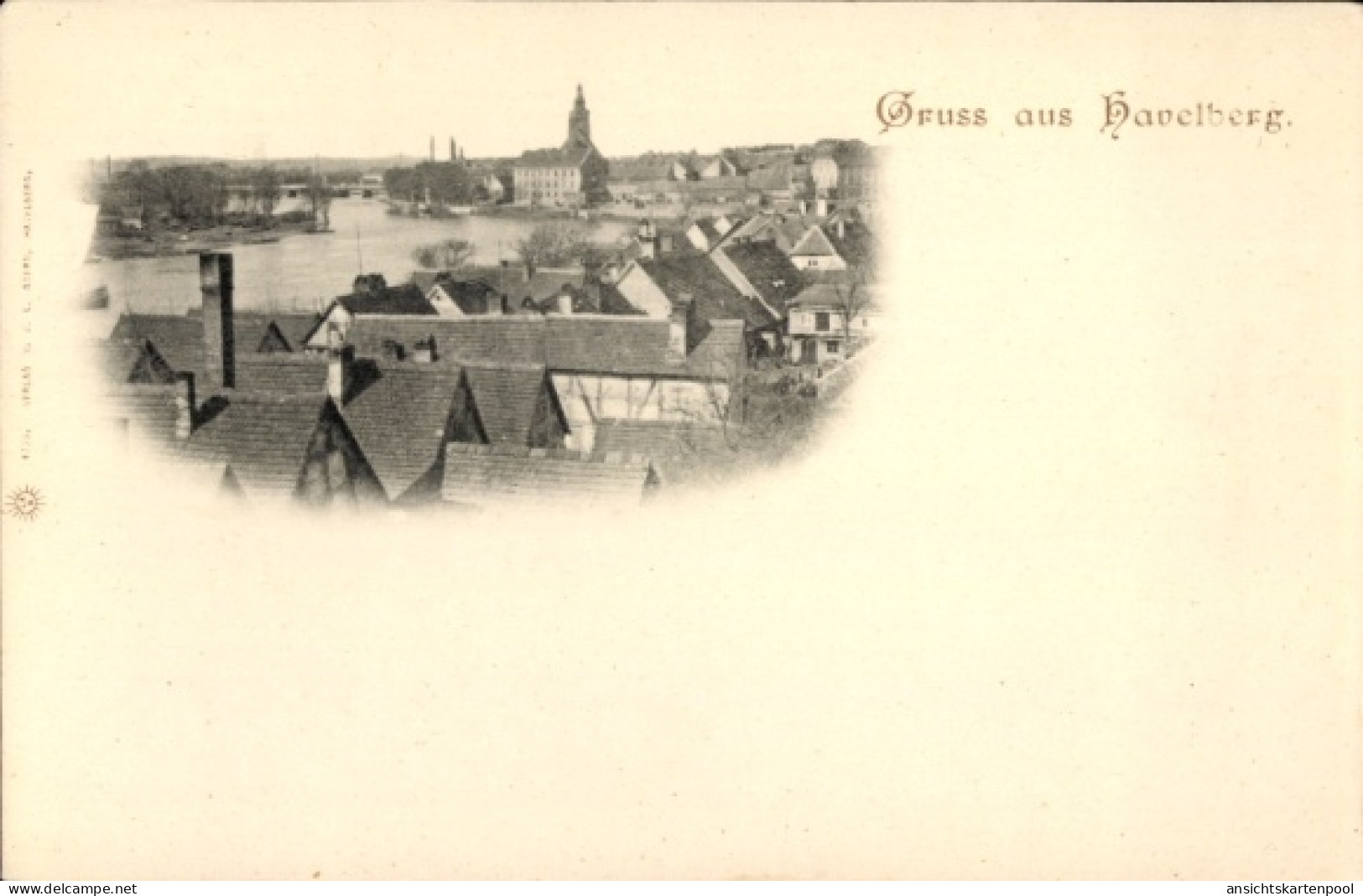 CPA Havelberg in Saxe Anhalt, Gesamtansicht