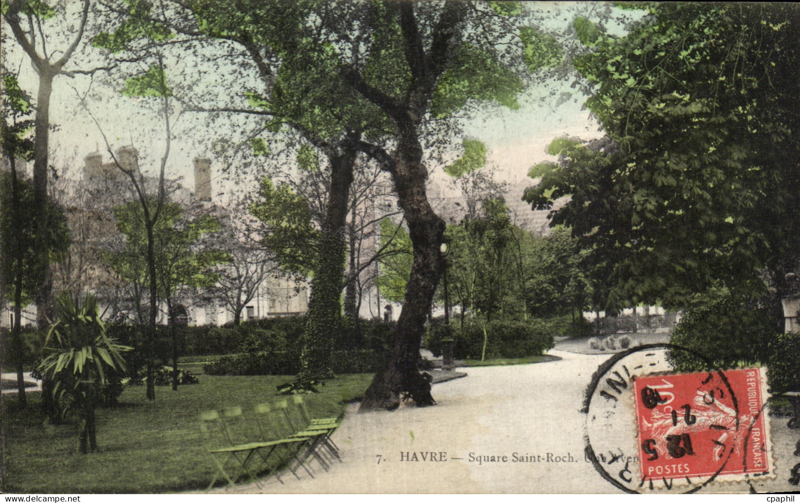 CPA Havre Square Saint Roch