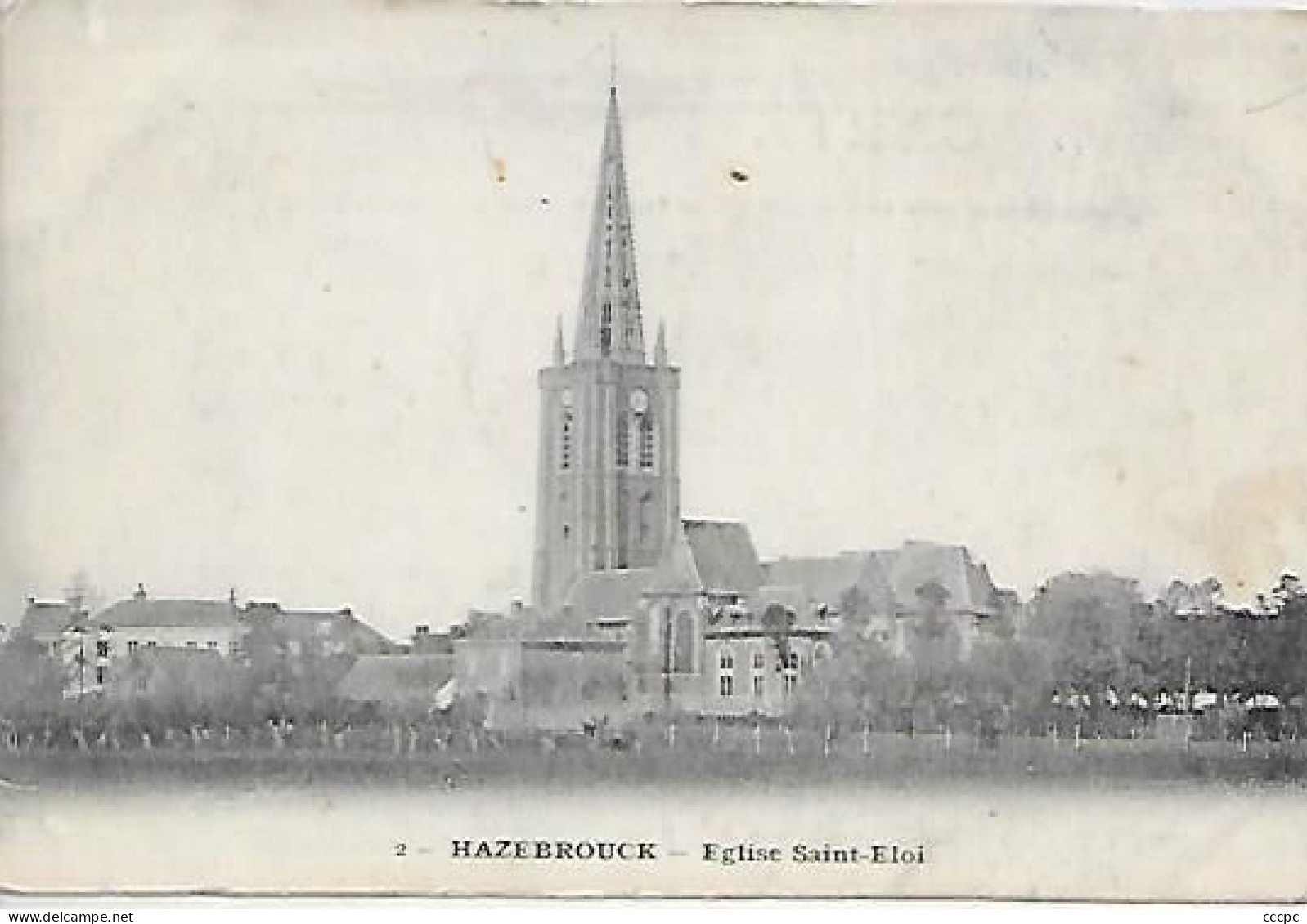 CPA Hazebrouck Eglise Saint-Eloi