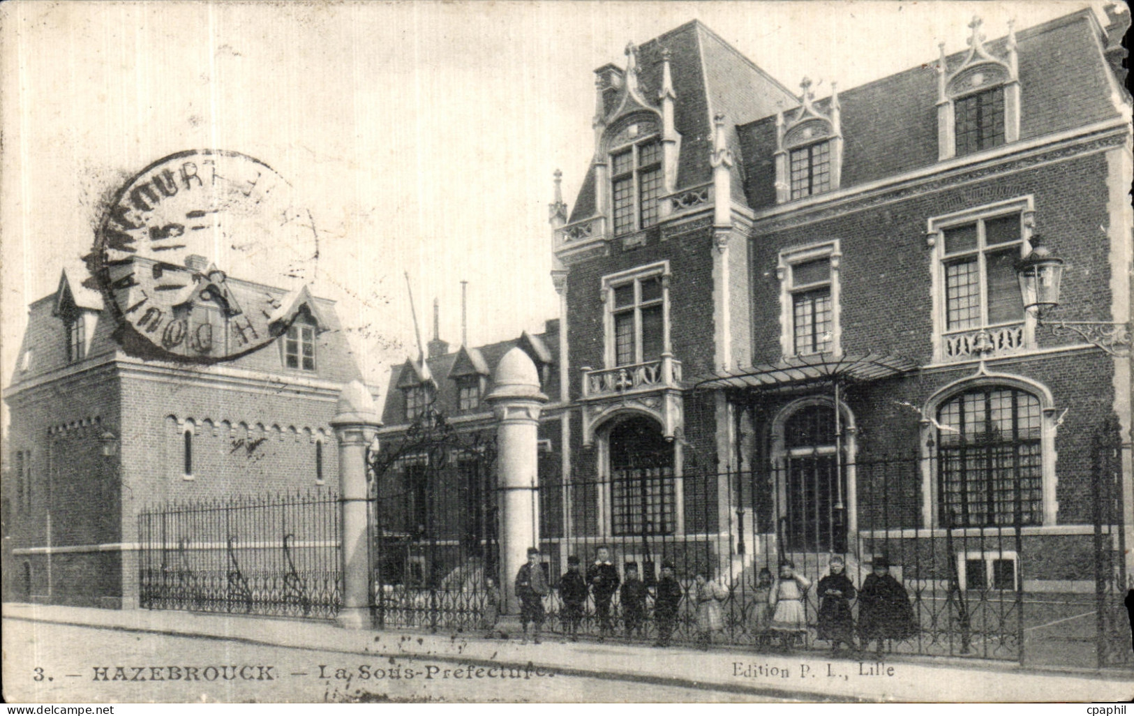 CPA Hazebrouck La Sous Prefecture