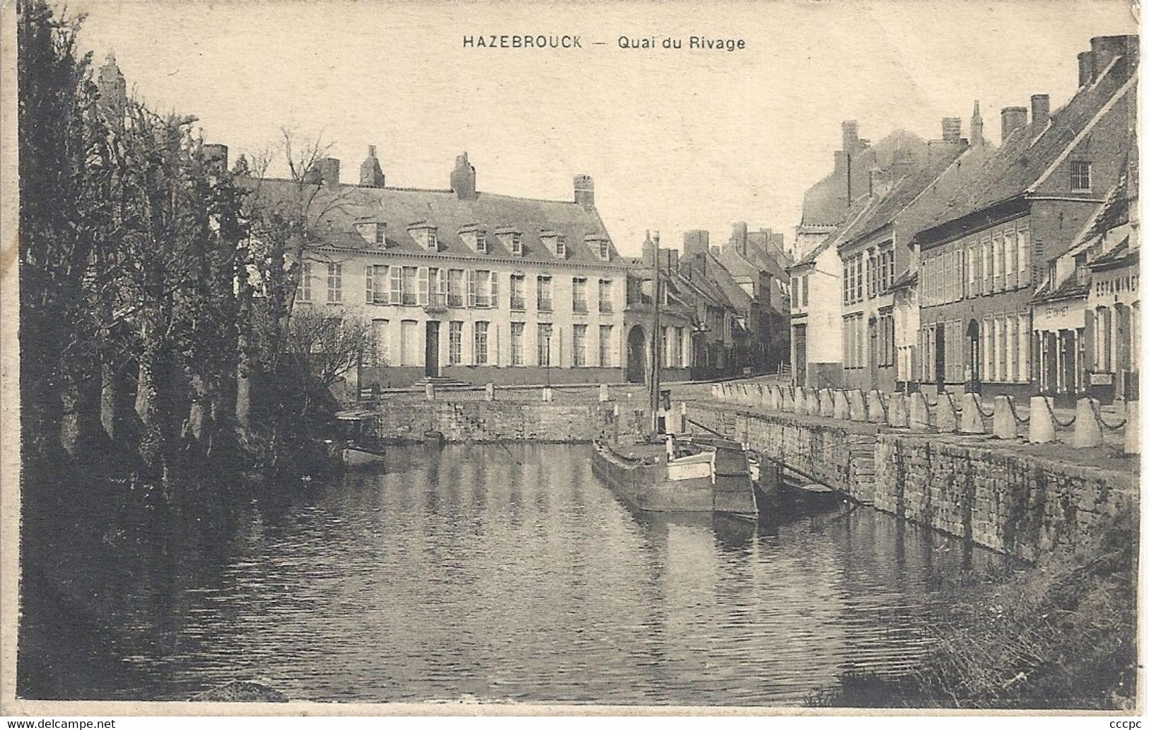 CPA Hazebrouck Quai du Rivage