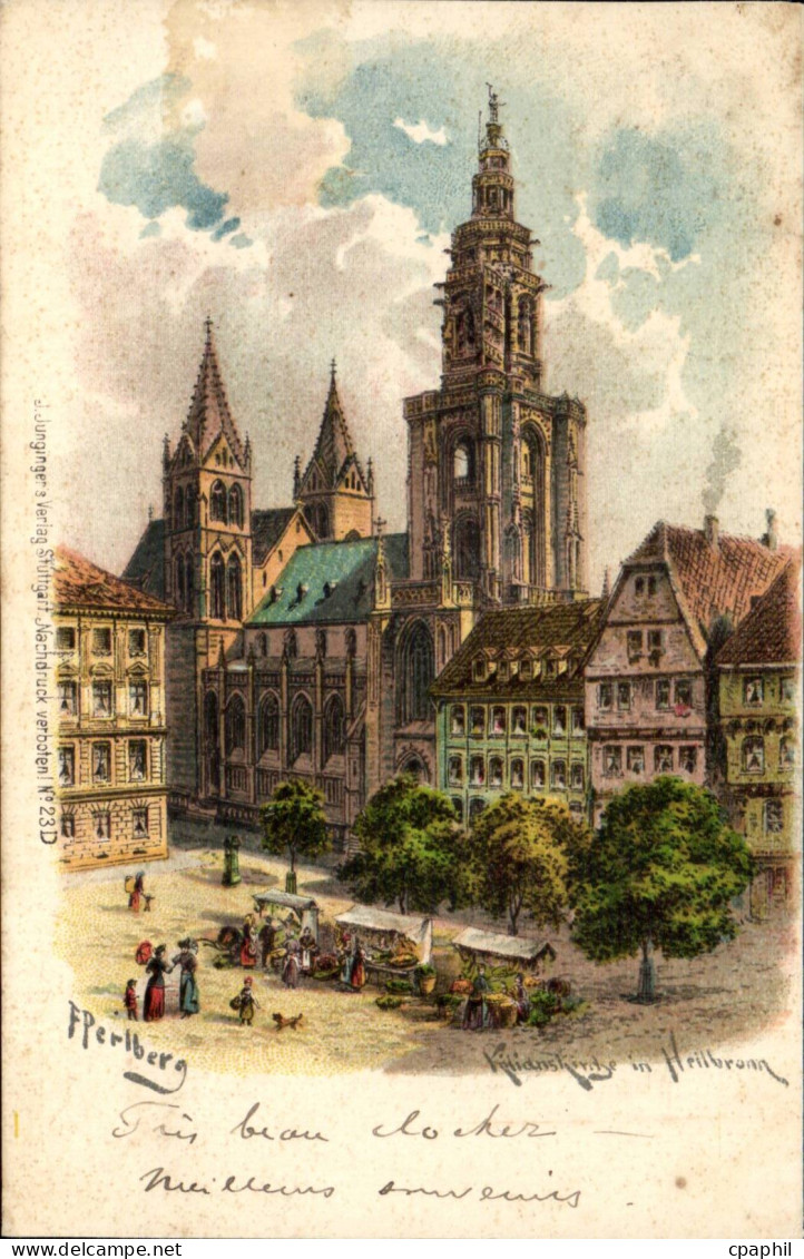 CPA Heilbronn (markt marche)