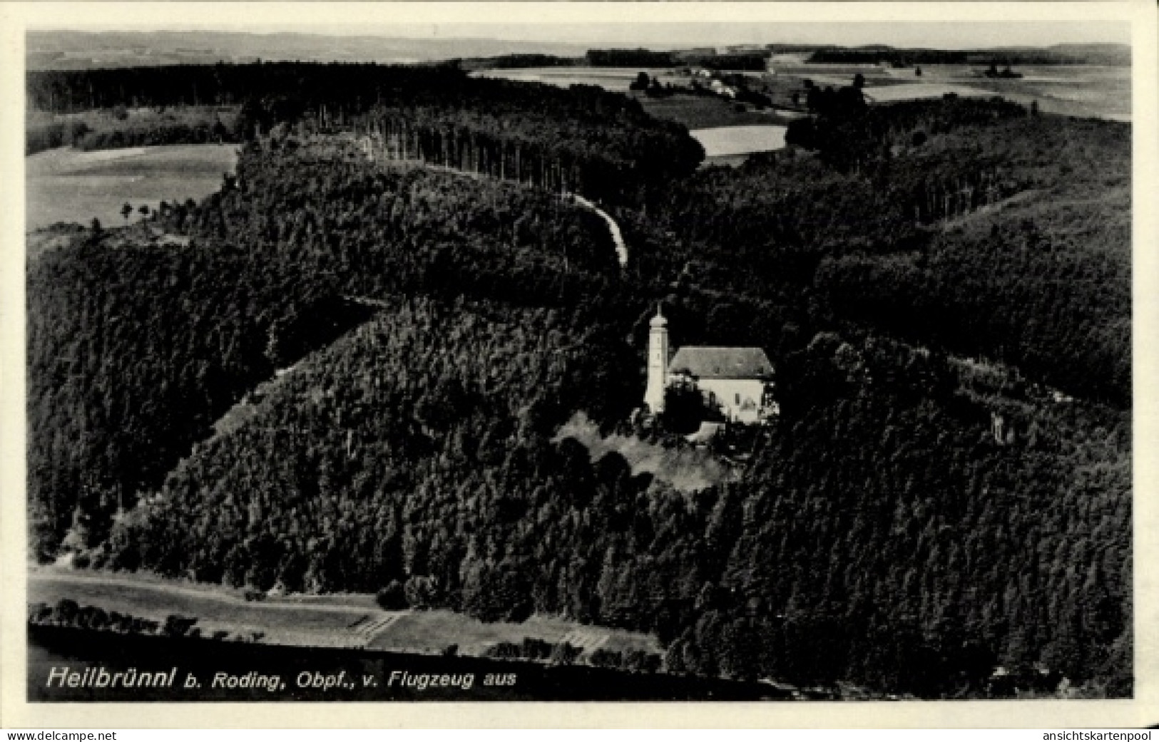 CPA Heilbrünnl Roding in der Oberpfalz, Heilbrünnel, Heilbrünnl, Kapelle bei Roding, Oberpfalz, Lu