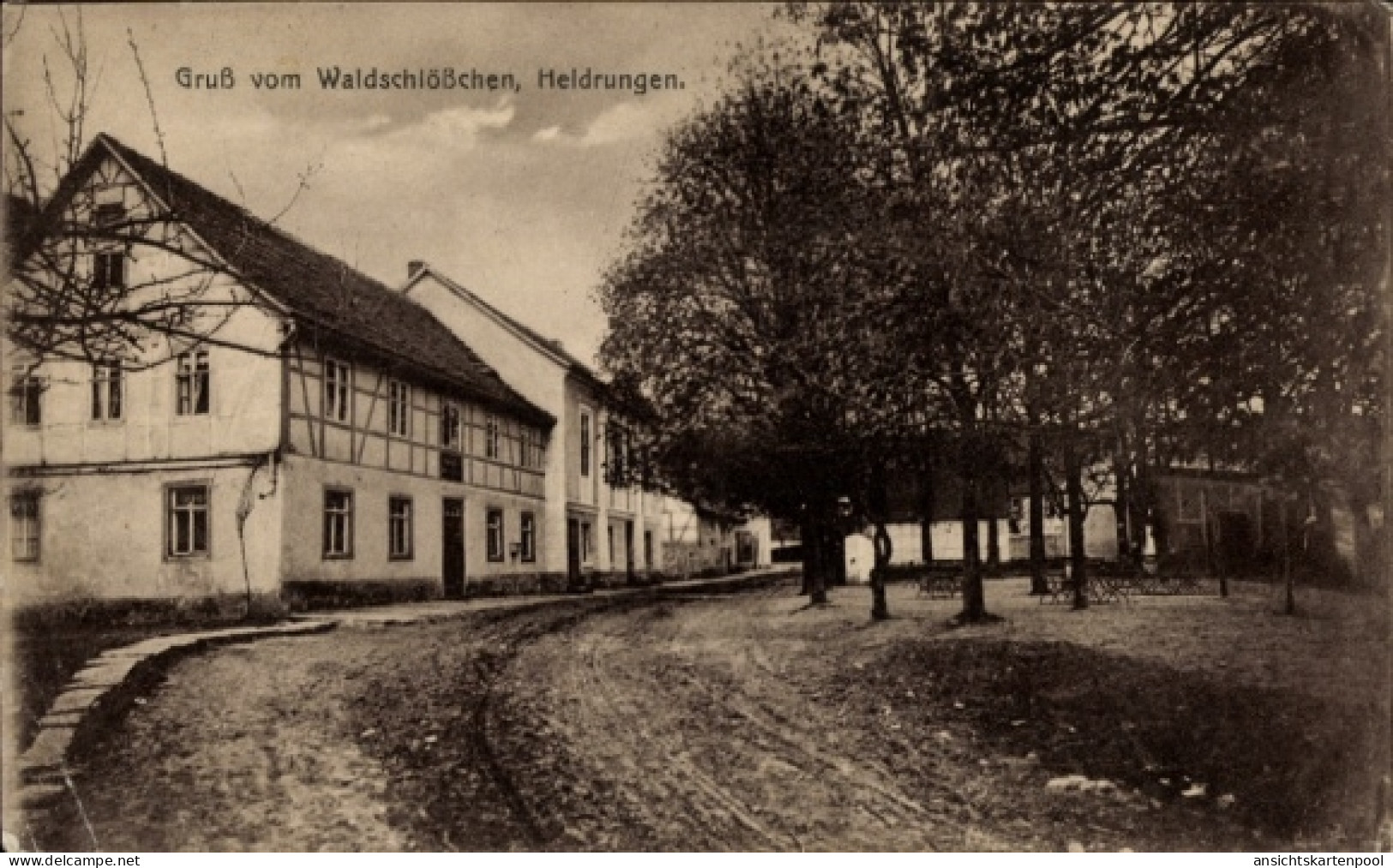 CPA Heldrungen in Thüringen, Waldschlößchen, Heldrungen