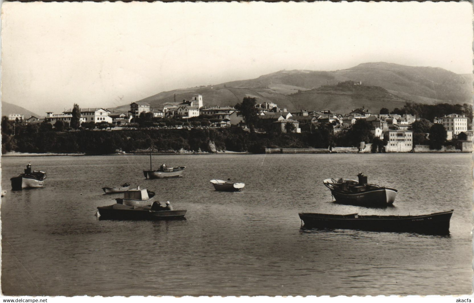 CPA HENDAYE HENDAYE-VILLE - Vue Generale (1143003)