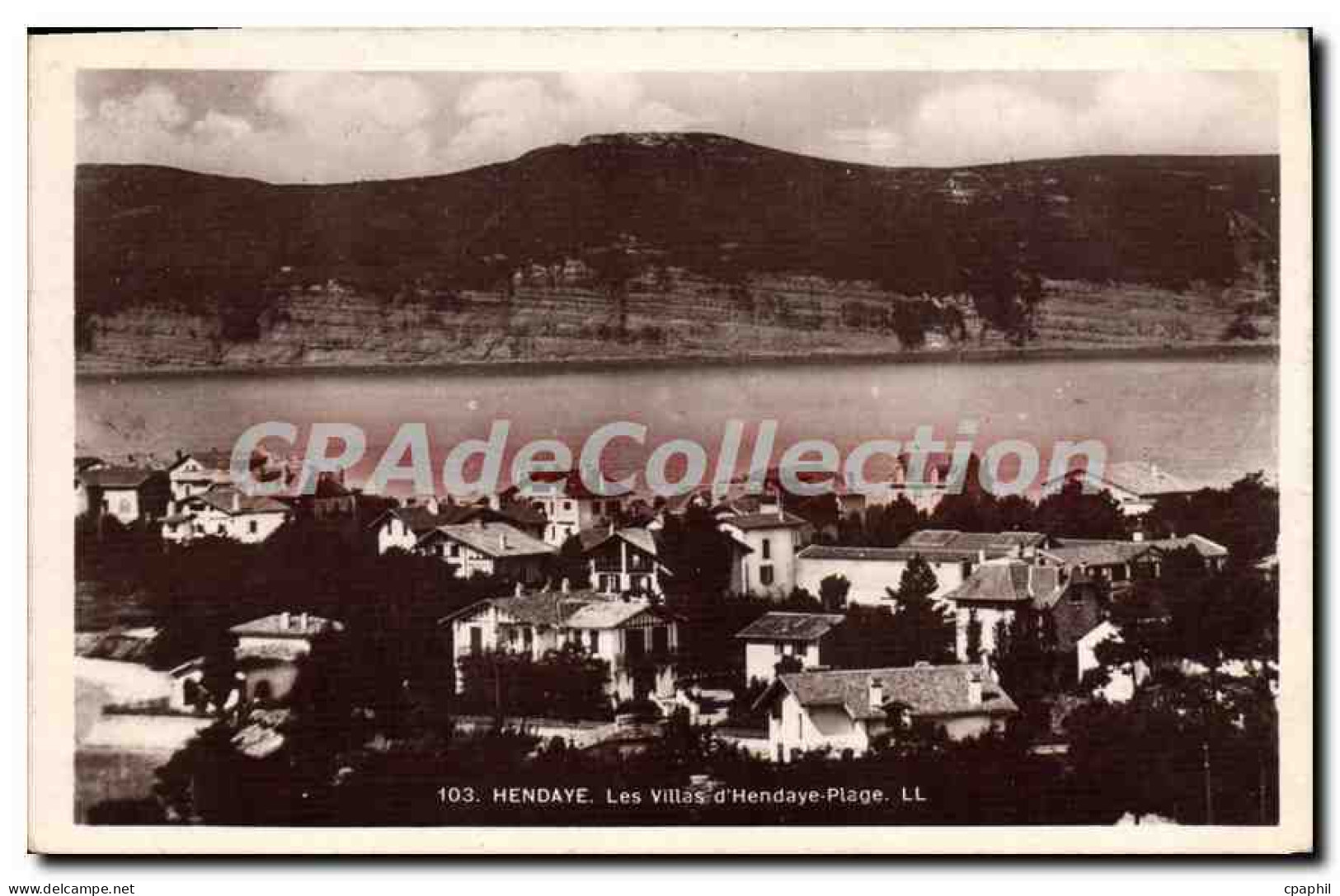 CPA Hendaye Les Villas d'Hendaye-Plage