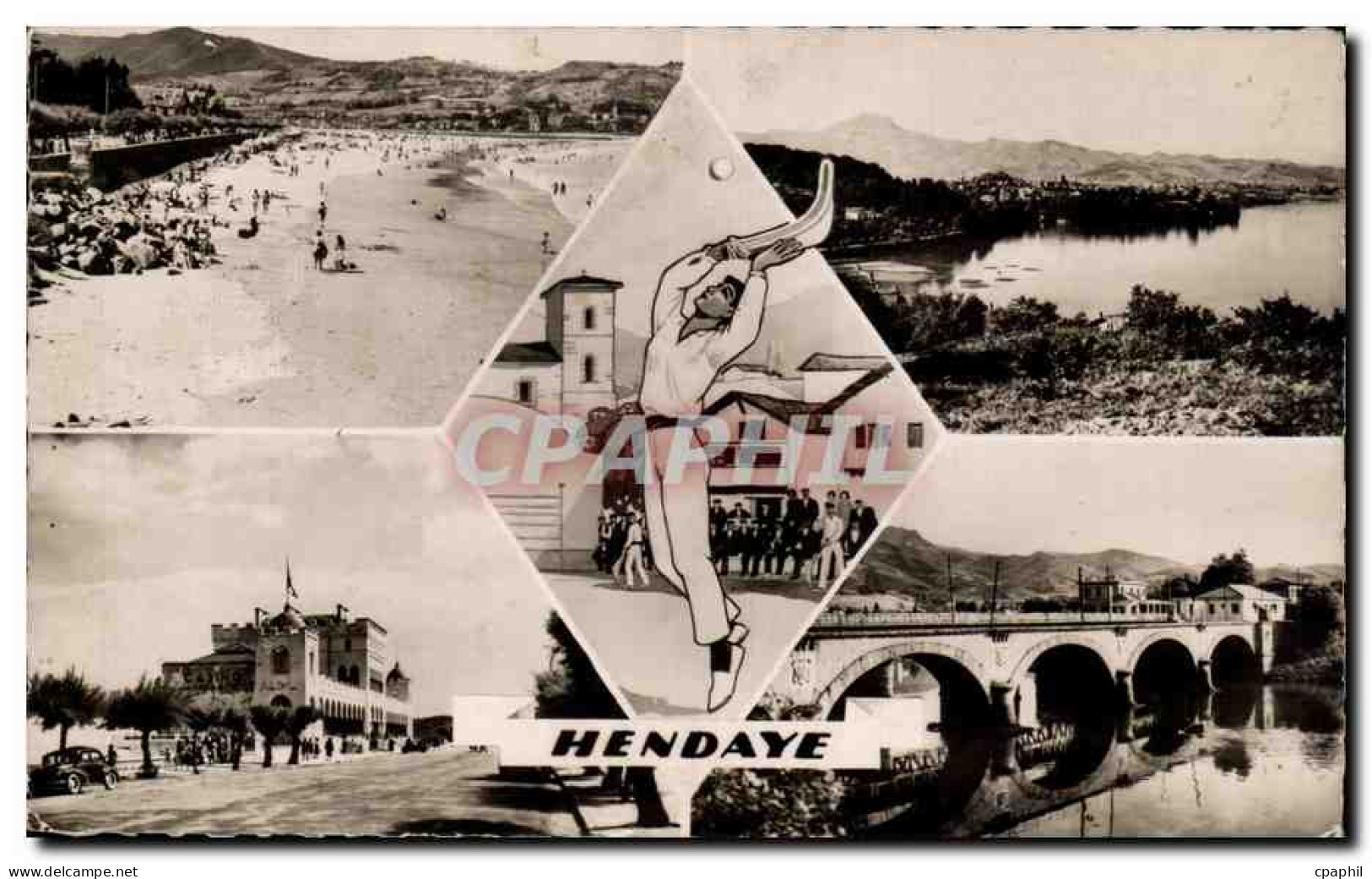 CPA Hendaye Pelote basque