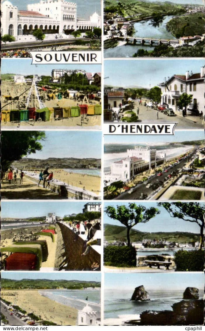 CPA Hendaye Souvenir