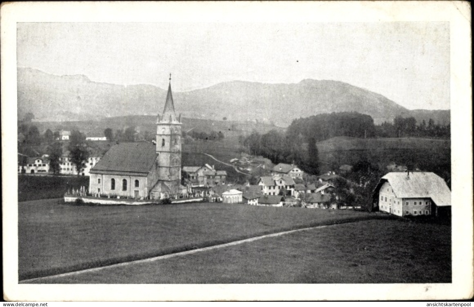 CPA Henndorf am Wallersee in Salzburg, Gesamtansicht