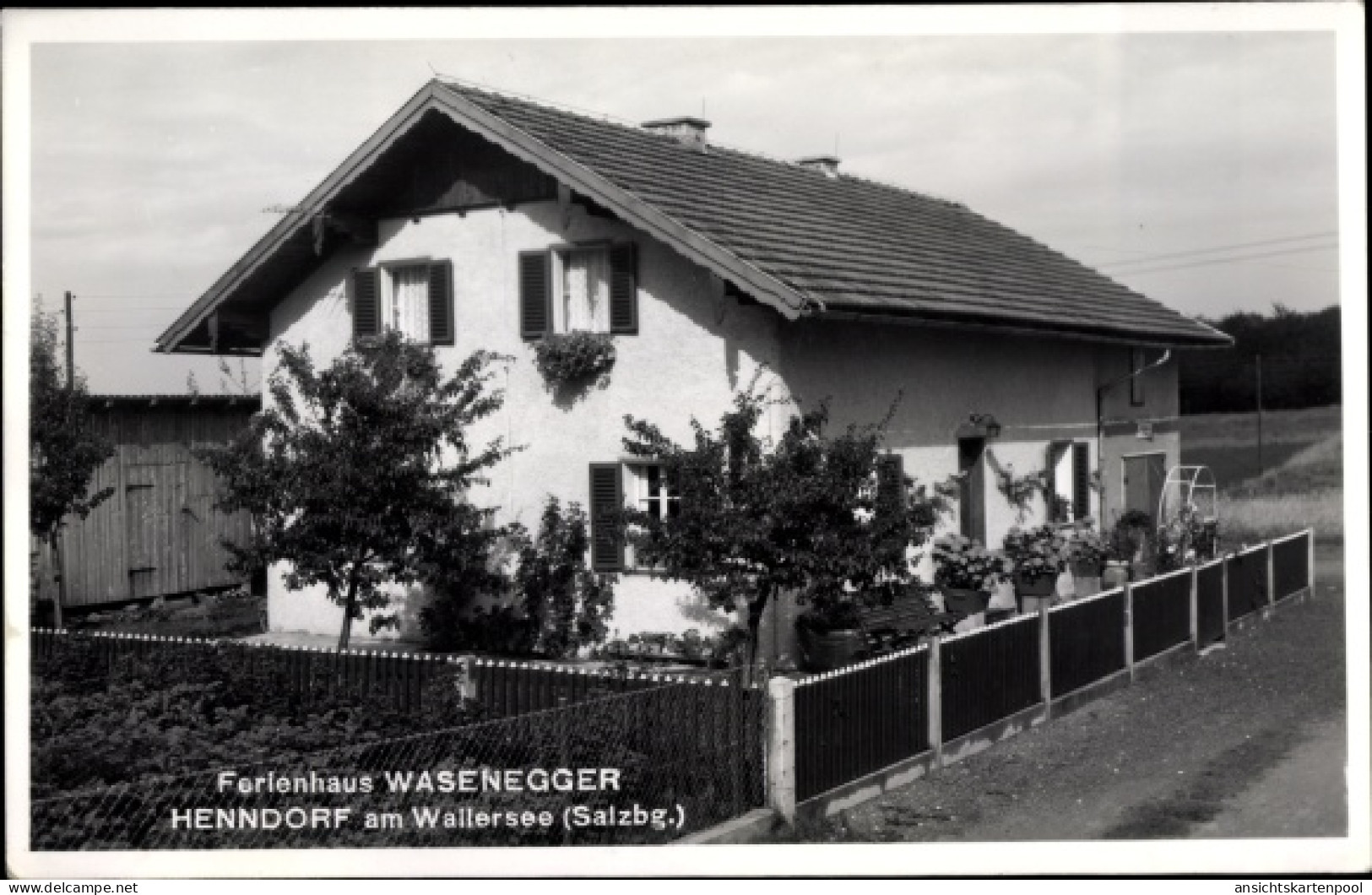 CPA Henndorf am Wallersee Salzburg, Ferienhaus Wasenegger