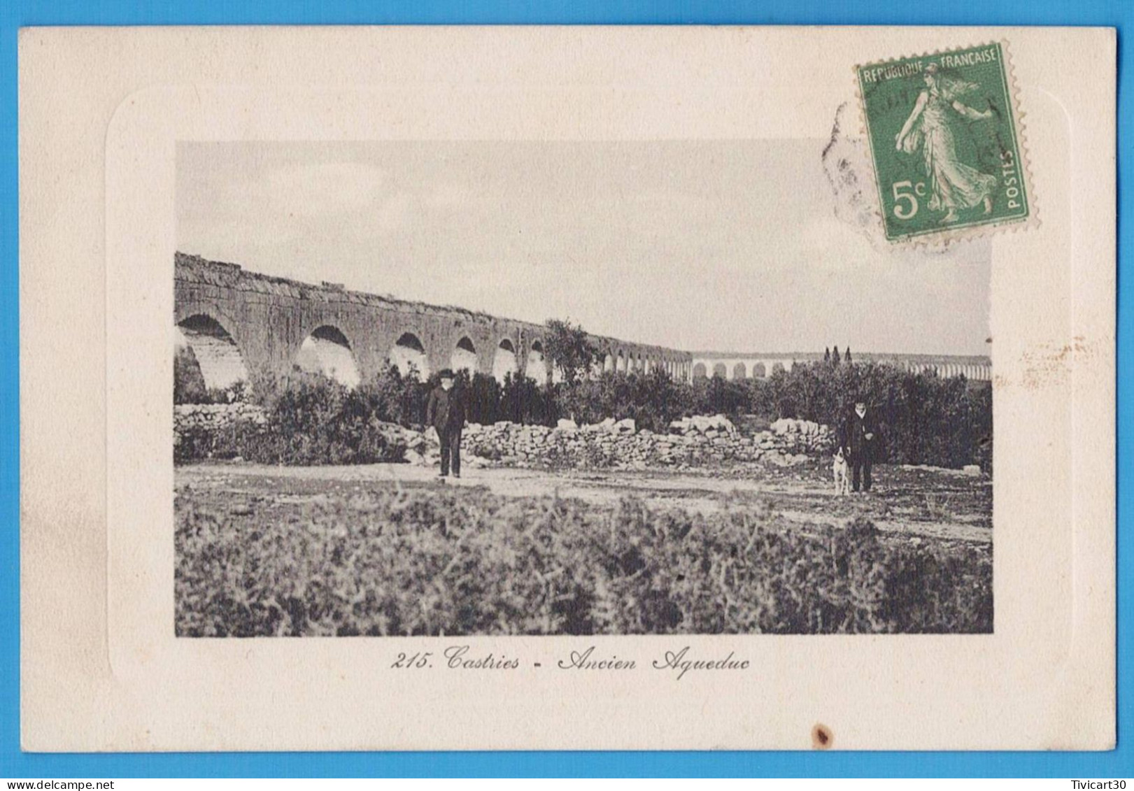 CPA HERAULT (34) - CASTRIES - ANCIEN ACQUEDUC