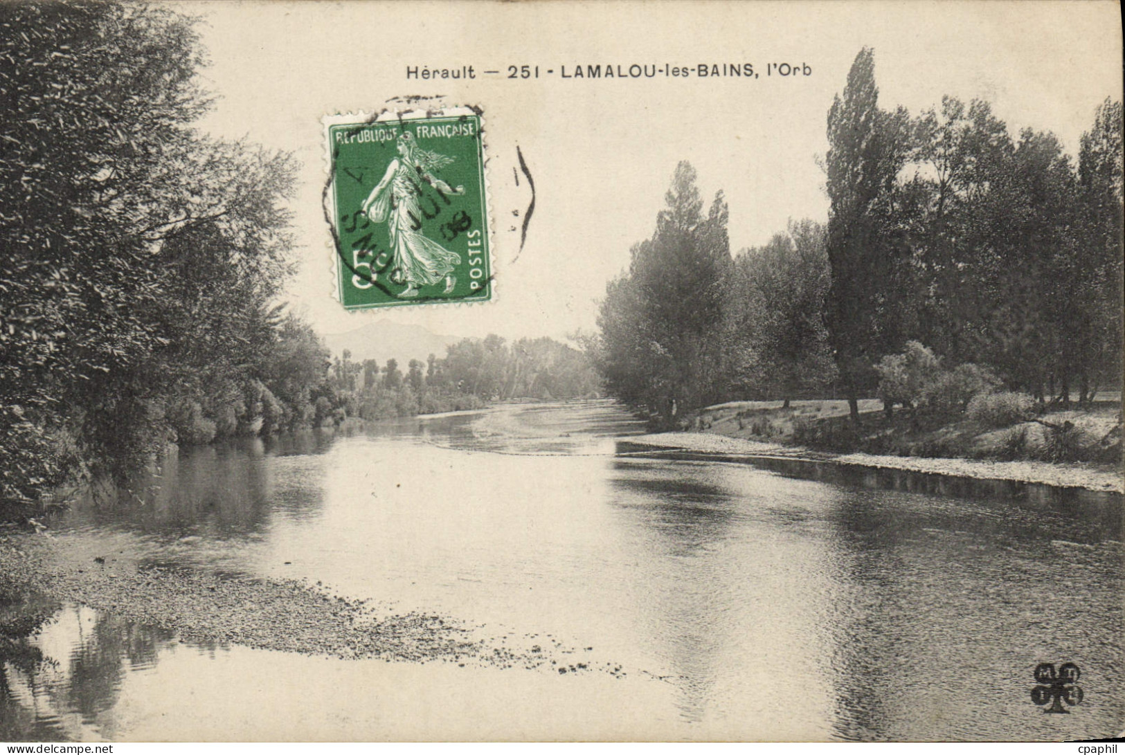 CPA Herault Lamalou les Bains l'Orb