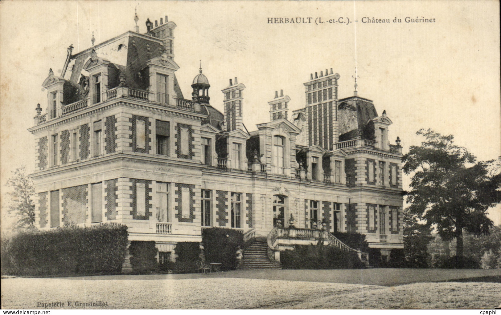 CPA Herbault Chateau du Guerinet