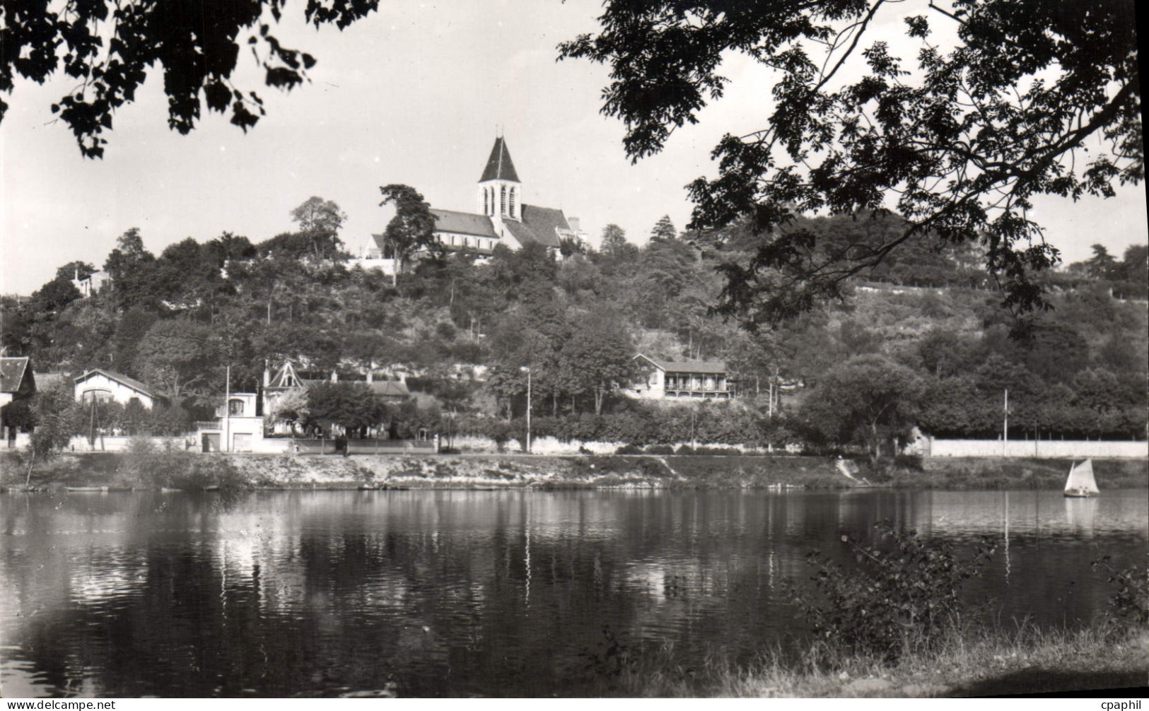 CPA Herblay Le Côteau Et I'Eglise