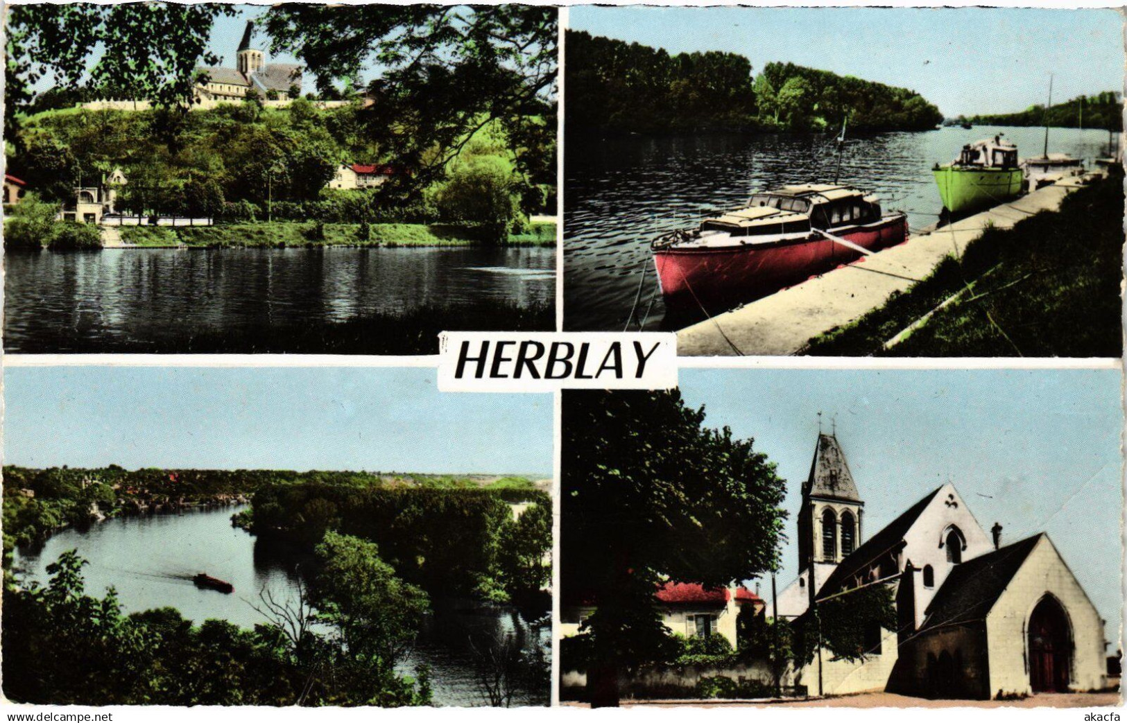 CPA Herblay souvenir (1317794)