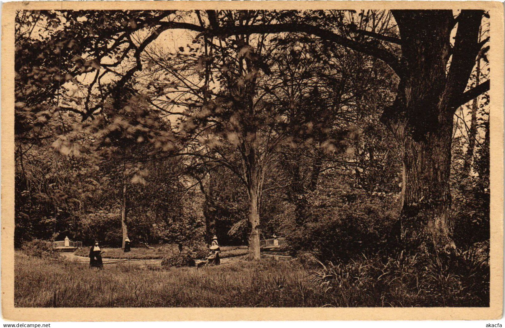 CPA HEROUVILLE-SAINT-CLAIR Maison de Convalescence - Vue sur l'Ile (1257896)