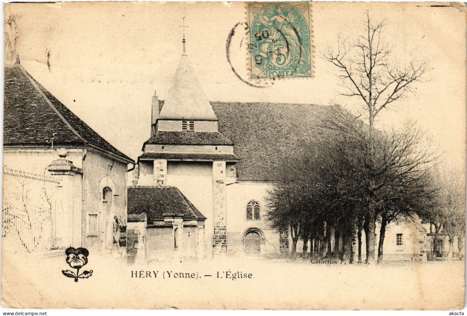 CPA Hery eglise (1478941)