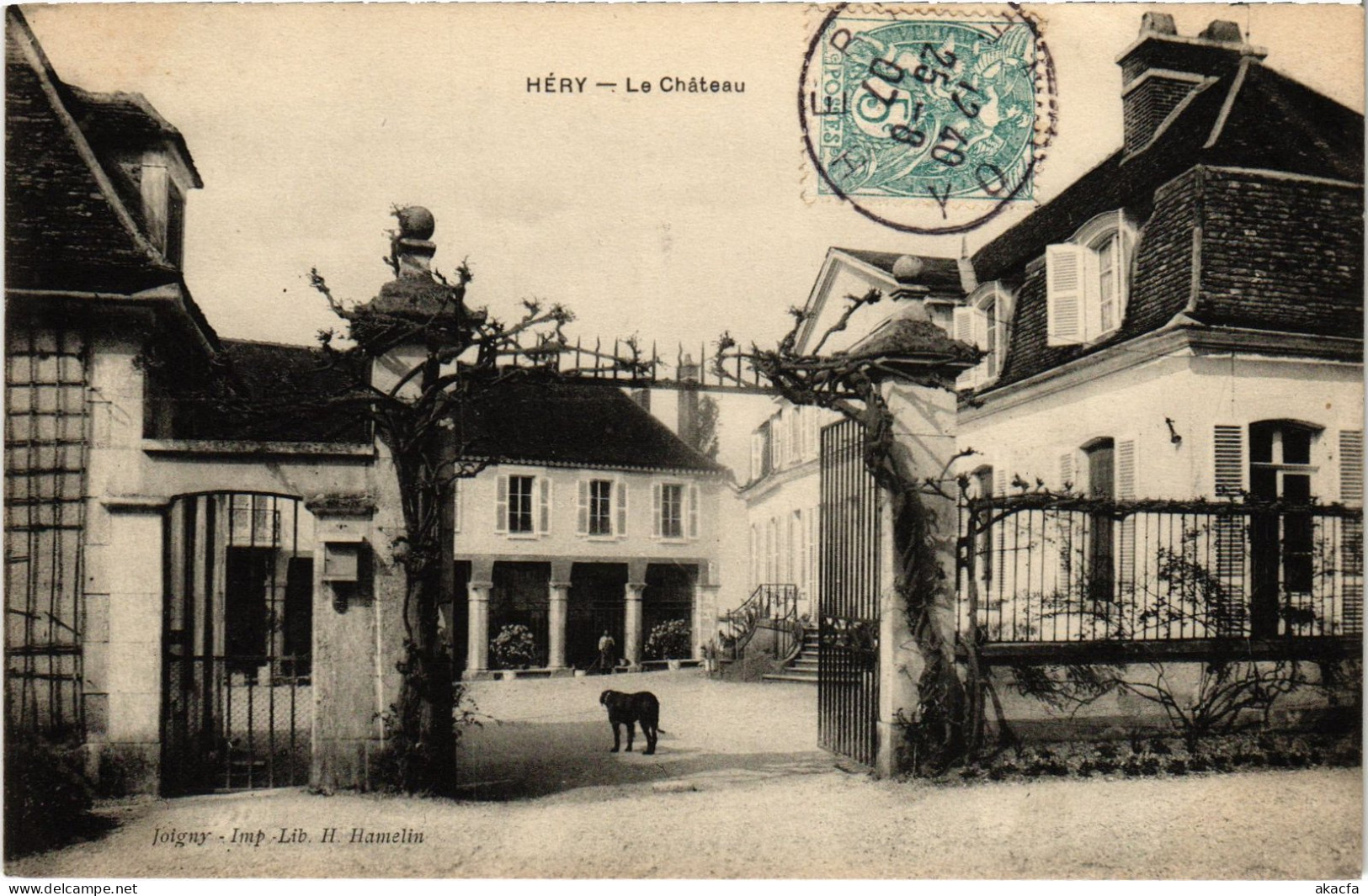 CPA Hery le chateau (1478945)