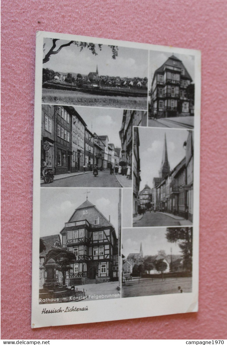 CPA - HESSISCH LICHTENAU ( HESSE DEUTSCHLAND ) - 5 VIEWS