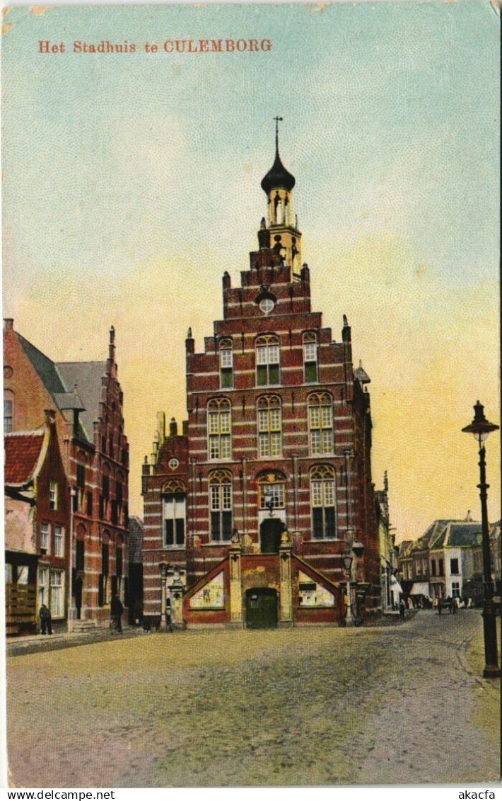 CPA Het Stadhuis te CULEMBORG NETHERLANDS (713405)