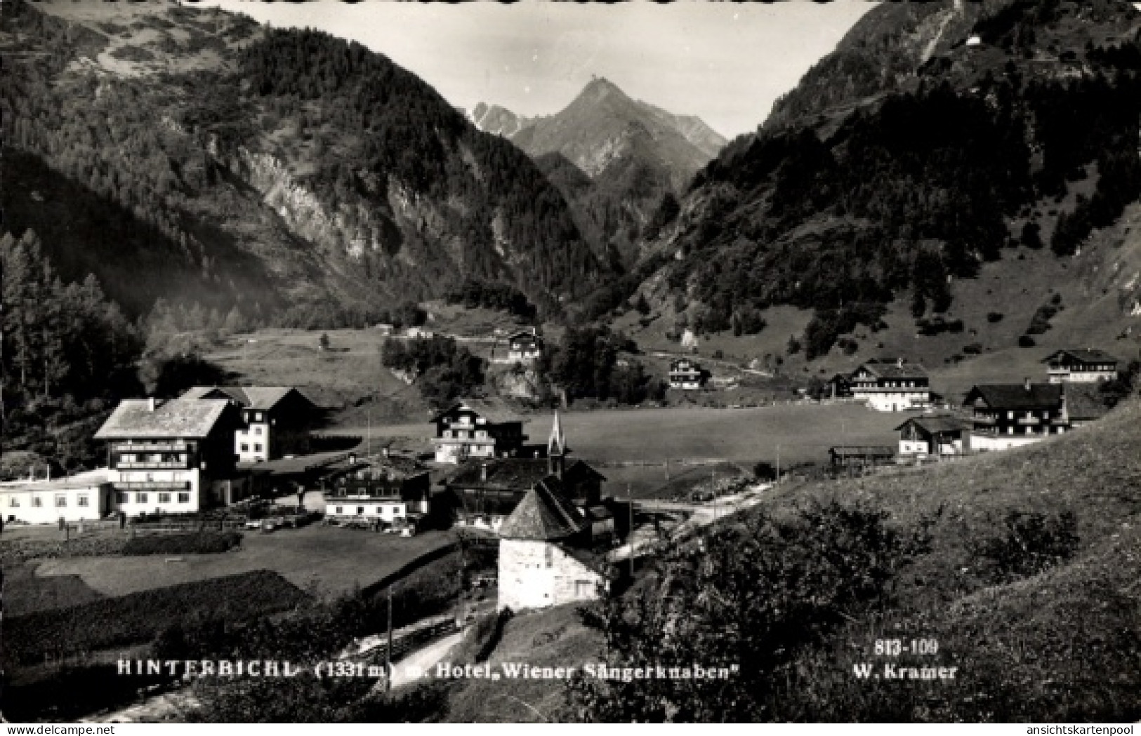 CPA Hinterbichl Prägraten am Großvenediger in Tirol, Hotel Wiener Sängerknaben