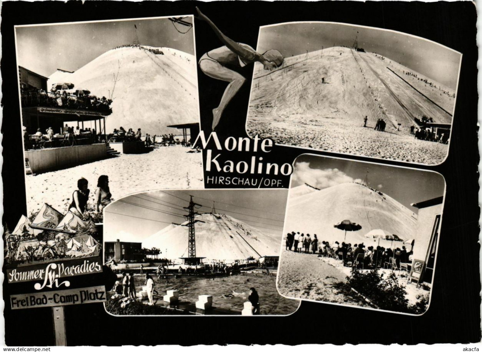 CPA Hirschau - Monte Kaolino - Scenes GERMANY (963145)