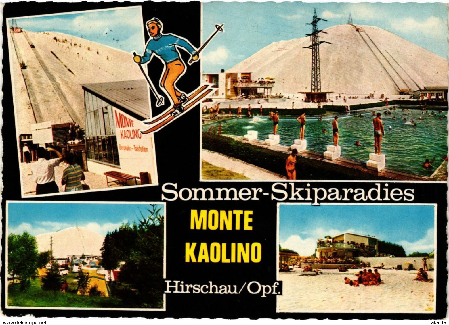 CPA Hirschau - Monte Kaolino - Scenes - Modern Pc. GERMANY (963156)